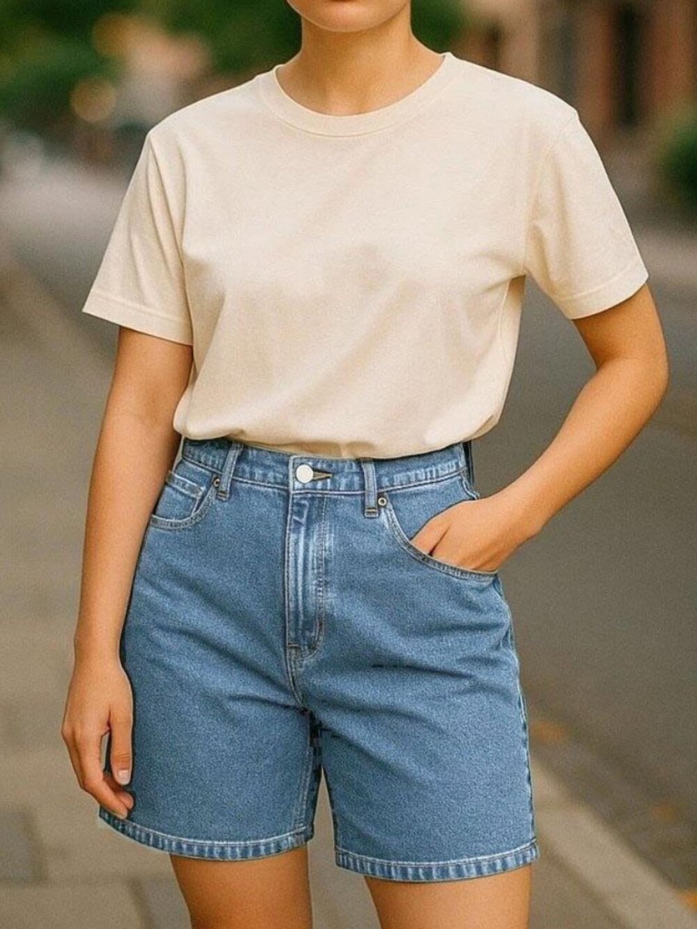 Vintage 90s Gap Classic Denim High Waisted Shorts